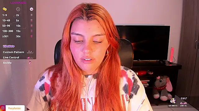 Fieryfenixx online show from December 2024 10:41:01 AM