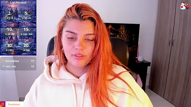 Fieryfenixx online show from December 2024 05:18:02 PM