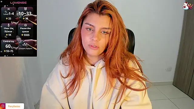 Fieryfenixx online show from January 2025 04:58:02 AM