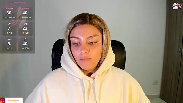 Fieryfenixx online show from January 2025 07:31:01 AM