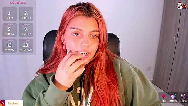 Fieryfenixx online show from January 2025 05:40:01 AM