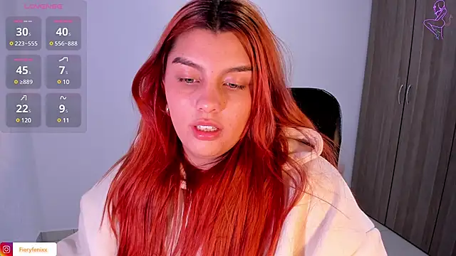 Fieryfenixx online show from January 2025 07:22:01 AM