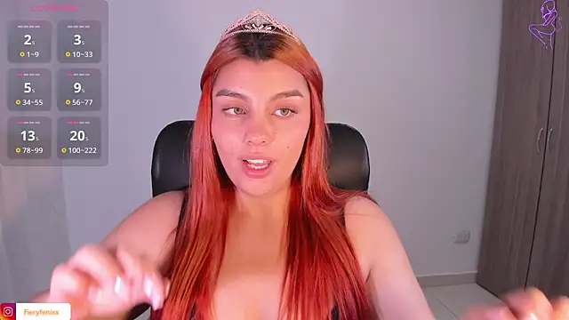 Fieryfenixx online show from February 2025 05:53:01 AM