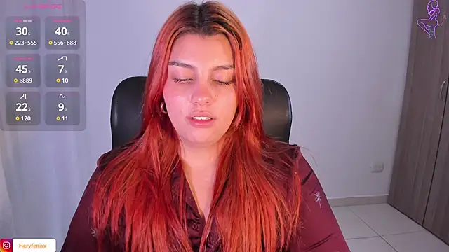 Fieryfenixx online show from February 2025 03:09:01 AM