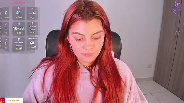 Fieryfenixx online show from February 2025 06:44:02 AM