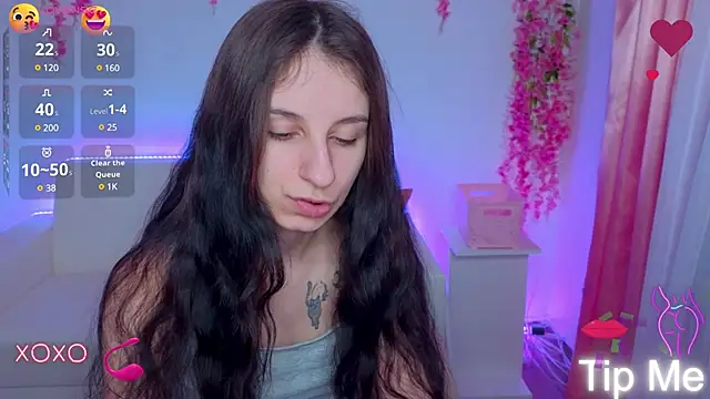 Snapshot of _Nika_Kik chatting on February 2025 10:15:01 AM Nika Kik online show from February 2025 10:15:01 AM