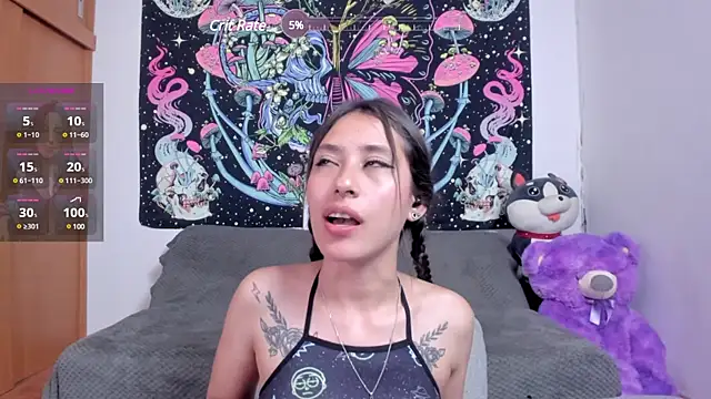 Snapshot of aciddollhell chatting on February 2025 01:08:01 AM aciddollhell online show from February 2025 01:08:01 AM