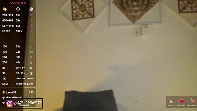 Snapshot of AdelineEvanss chatting on February 2025 08:48:01 AM AdelineEvanss online show from February 2025 08:48:01 AM