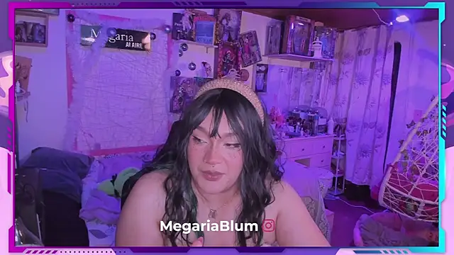 Snapshot of MegariaB chatting on December 2024 04:26:01 AM MegariaB online show from December 2024 04:26:01 AM