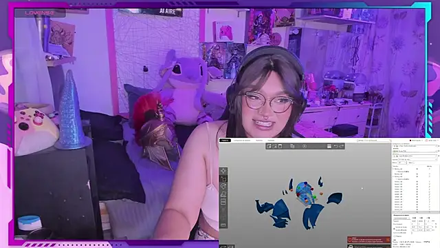 Snapshot of MegariaB chatting on February 2025 03:52:02 AM MegariaB online show from February 2025 03:52:02 AM