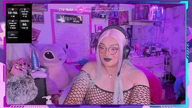 Snapshot of MegariaB chatting on February 2025 04:26:01 AM MegariaB online show from February 2025 04:26:01 AM