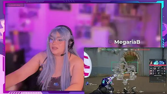 Snapshot of MegariaB chatting on December 2025 03:49:02 AM MegariaB online show from December 2025 03:49:02 AM