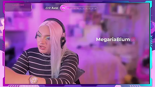 MegariaB online show from January 2026 04:49:01 AM