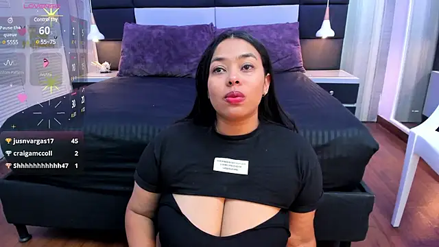 Snapshot of PUSHYLATE chatting on February 2025 01:55:01 AM PUSHYLATE online show from February 2025 01:55:01 AM