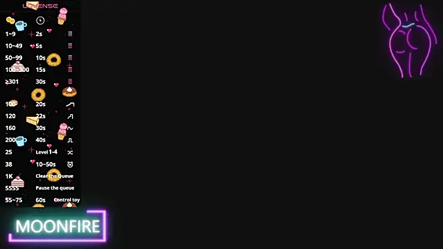 Snapshot of moonfiredancer chatting on January 2025 06:34:02 PM moonfiredancer online show from January 2025 06:34:02 PM