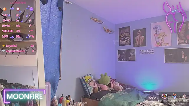 Snapshot of moonfiredancer chatting on January 2025 04:39:01 PM moonfiredancer online show from January 2025 04:39:01 PM