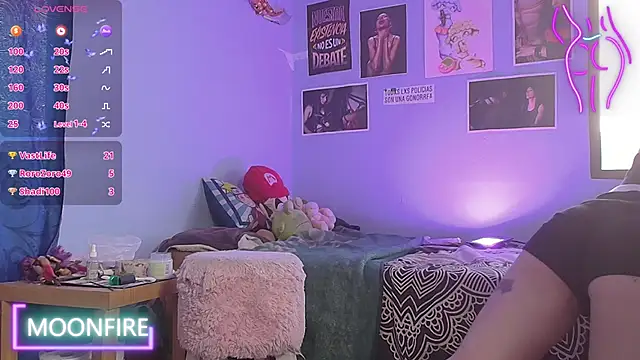 Snapshot of moonfiredancer chatting on February 2025 11:32:01 AM moonfiredancer online show from February 2025 11:32:01 AM