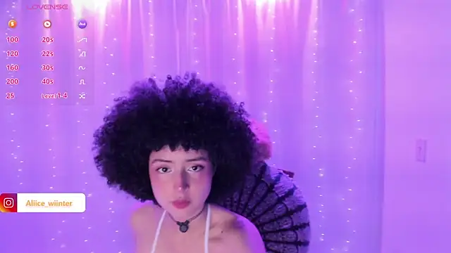 Alice winter  online show from December 2024 08:21:02 PM