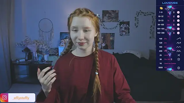 Snapshot of CallMeEffy1 chatting on November 2025 10:45:02 PM CallMeEffy1 online show from November 2025 10:45:02 PM