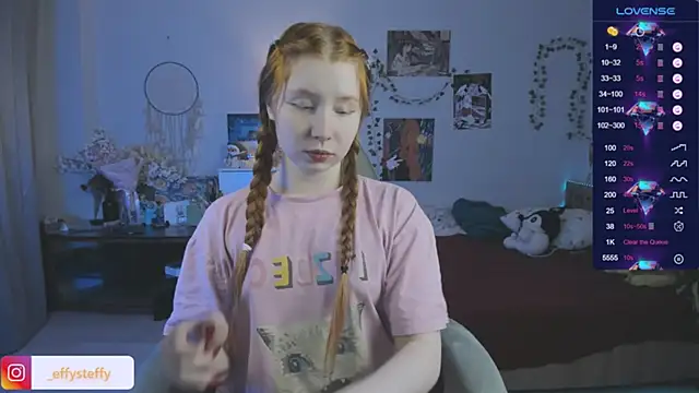 Snapshot of CallMeEffy1 chatting on December 2025 07:34:02 PM CallMeEffy1 online show from December 2025 07:34:02 PM