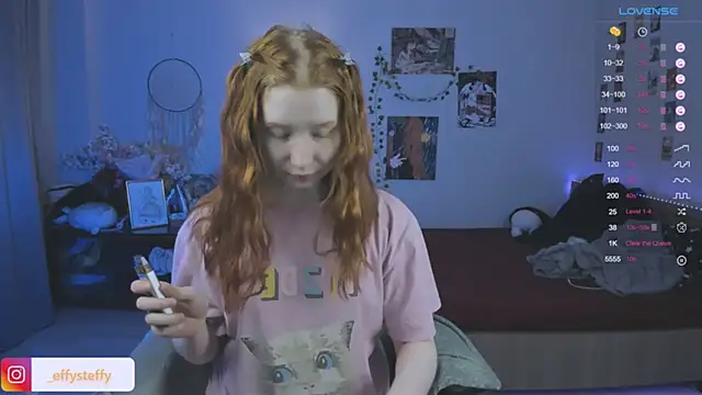 Snapshot of CallMeEffy1 chatting on December 2025 05:54:01 PM CallMeEffy1 online show from December 2025 05:54:01 PM