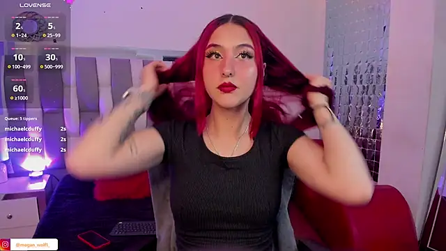 Megan wolf1  online show from January 2025 05:15:02 AM