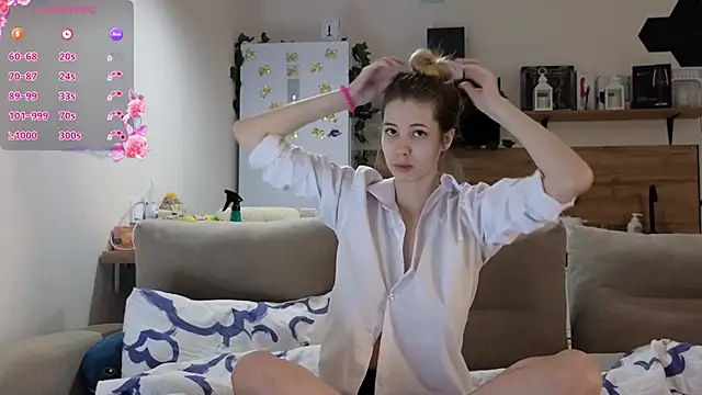 Girl alone home online show from March 2025 03:06:01 PM