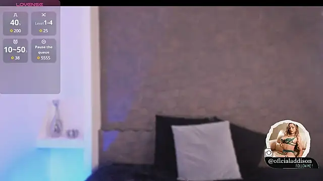 Addison baker online show from March 2025 08:00:01 PM