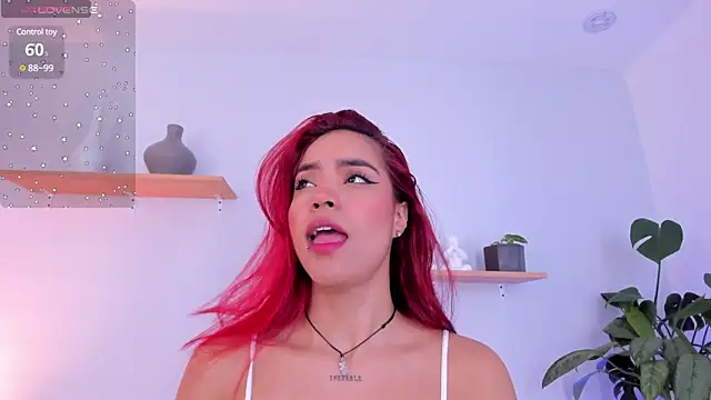 Scarlett Morgan  online show from February 2025 07:17:01 PM