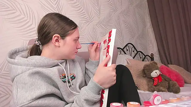 Snapshot of Kvetachka chatting on February 2025 03:52:01 AM Kvetachka online show from February 2025 03:52:01 AM