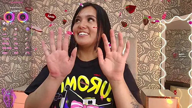 Snapshot of Mellani_tay chatting on January 2025 12:29:02 PM Mellani tay online show from January 2025 12:29:02 PM