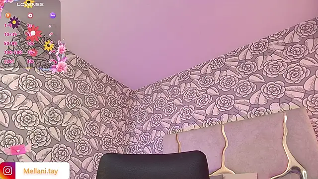 Snapshot of Mellani_tay chatting on February 2025 07:37:01 AM Mellani tay online show from February 2025 07:37:01 AM