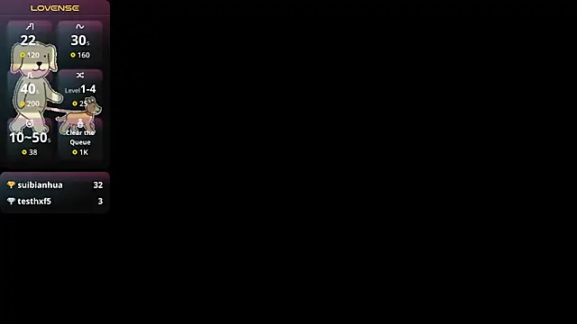 Snapshot of Lovensetest chatting on March 2026 08:41:02 AM Lovensetest online show from March 2026 08:41:02 AM