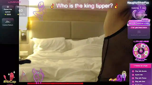 NaughtySilverFox online show from January 2025 05:20:01 PM