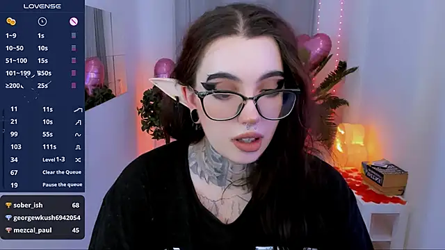 Snapshot of Dixi_Pixi_ chatting on February 2025 12:32:02 PM Dixi Pixi online show from February 2025 12:32:02 PM