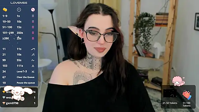 Snapshot of Dixi_Pixi_ chatting on February 2025 10:26:01 AM Dixi Pixi online show from February 2025 10:26:01 AM