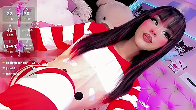 Cute Roxxy online show from December 2024 09:02:02 AM