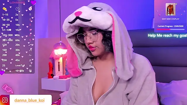 blue koi online show from January 2025 07:21:02 PM