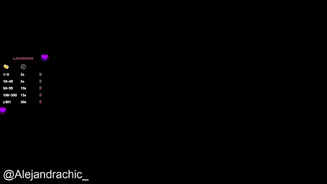 amelie leigh online show from November 2025 09:58:01 AM