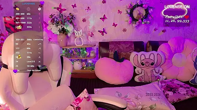 Miss SweetPeach online show from March 2026 07:04:02 PM