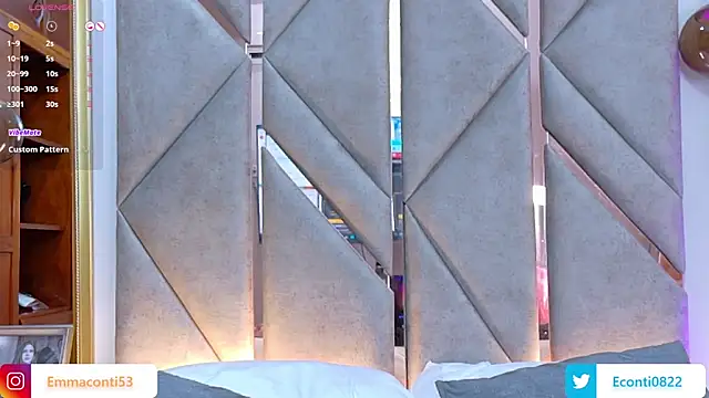 Snapshot of Emma-Conti chatting on February 2025 06:59:01 PM Emma-Conti online show from February 2025 06:59:01 PM