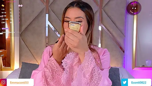 Snapshot of Emma-Conti chatting on February 2025 09:33:02 PM Emma-Conti online show from February 2025 09:33:02 PM