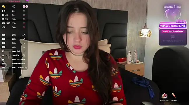 Sabrina Lennox online show from January 2025 10:52:01 PM