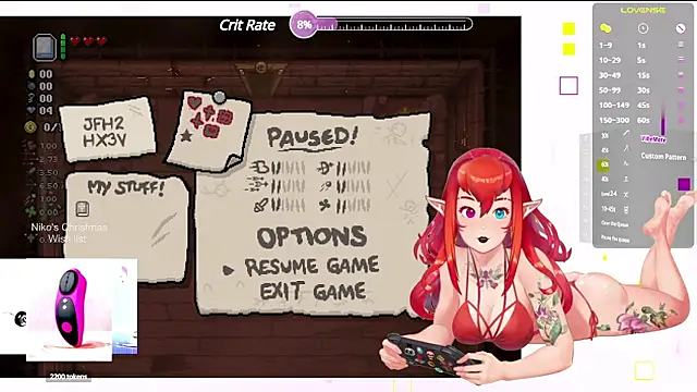 Snapshot of NikkoTyan chatting on December 2024 09:42:01 AM NikkoTyan online show from December 2024 09:42:01 AM