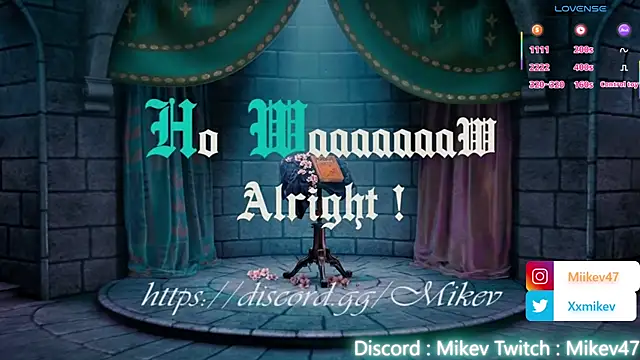 Mikev online show from November 2025 07:02:01 PM