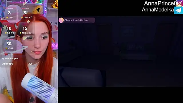 Anna Prince online show from February 2025 09:33:01 AM