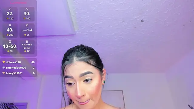 amelie jhons online show from January 2025 12:06:01 AM