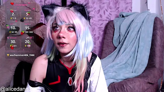 Snapshot of Alicedangerrr chatting on February 2025 01:51:01 AM Alicedangerrr online show from February 2025 01:51:01 AM