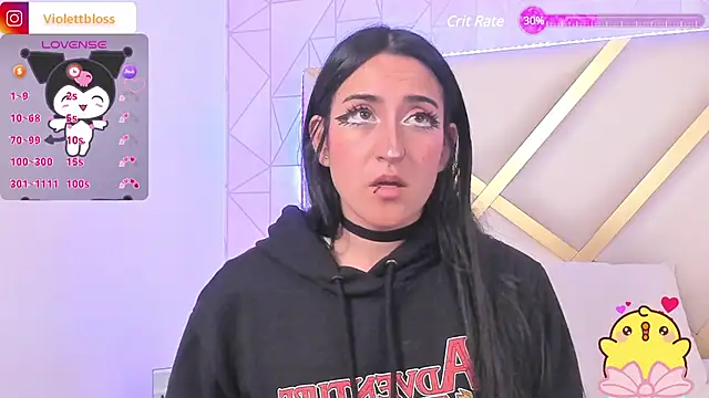 Snapshot of Violettbloss chatting on December 2024 04:26:02 AM Violettbloss online show from December 2024 04:26:02 AM