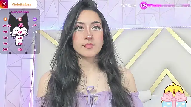 Snapshot of Violettbloss chatting on December 2024 10:26:02 PM Violettbloss online show from December 2024 10:26:02 PM
